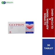 GLYPRIN (GLYPRIN  ASPIRIN 100MG  &  GLYCINE 45MG) 30TABLETS