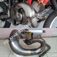 BEST SELLING SHRIMP EXHAUST TRAIL SUZUKI 2 STROKE SHARK RU RG 120 RGV PNP ORIGINAL FRAME KTM CRF KLX