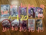 多種周邊中古平出 有世界計畫鬼滅之刃全職獵人孤獨搖滾Hololive