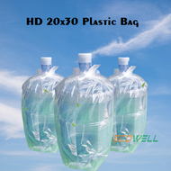 20x30 HD Plastic Bag for Mineral Water Bucket Station Laundry Shop 90pcs