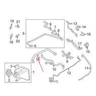 【Great Selection】 95510724700 Engines Emissions System Engines Vent For Porsche Cayenne 958 3.6L V6 