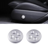 Car Styling Seat Adjustment Knob Button Switch Cover Trim For Mercedes Benz EQE 350 EQS 450 EQS580  