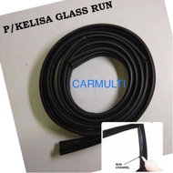 ORIGINAL PERODUA KELISA RUN CHANNEL GLASS RUN CHANNEL WEATHERSTRIP CERMIN DALAM GETAH