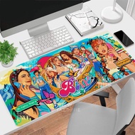 BINI Gaming Mouse Pad / Deskmat | 70 x 30/20 x 30 cm