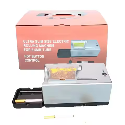 High quality C97 Cigarette Injector Roller 6.5MM 8MM Smoke Tube Automatic Tobacco Rolling Machine wi