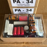 2-Way Mid-High Crossover 2-Way Passive Crossover 2 Way Crossover Speaker PA-34 PA 34/