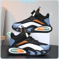 Kids Shoes Kids Mesh Sports Shoes Boa Shoe Shoe Laces No Tie Air Soft Soled Boys Sneakers