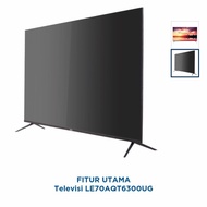 Tv Led 70Inch Le-70Aqt6300Ug Tv Android 4K