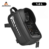 ACRUNU 1.6L Bicycle Cycling Bag Large Capacity Bike Front Bag Waterproof Frame Bag MTB Road Bike Accessories