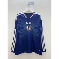 Japan 2026/27 Fans Edition Men's Home Long Sleeves Football Jersey T-shirt with #7 MITOMA