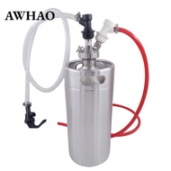 AWHAO Keg Dispenser with 12'' hose for Growler Spear