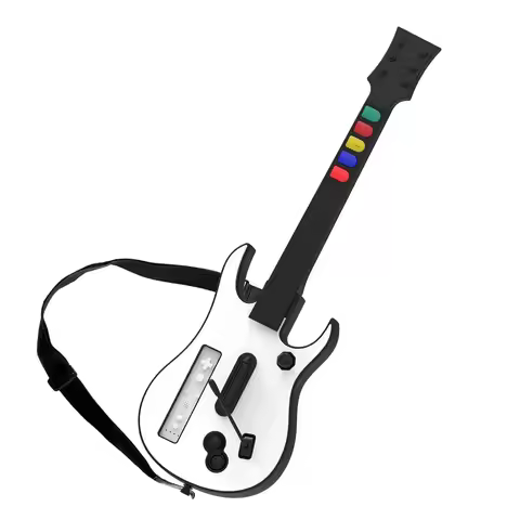 Doyo game Guitar Controller for Wii Guitar Hero and Rock Band Games (Excluding Rock Band 1) Remote J