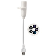 Galaxy Projector Night Light USB Star Projector Adjustable Brightness Mini Galaxy Light Projector fo