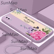 เคสโทรศัพท์ Huawei Y7 PRO 2019 กระเป๋าใส่ดอกไม้สไตล์วินเทจ CHA18