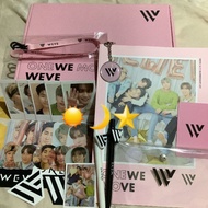 Sharing Official ONEWE Fankit Vlive (Weve 1st Member ship Fankit)