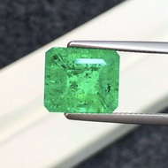 6.53cts เขียว มรกตโคลอมเบีย ไบรอน. Lab Grown Emerald - Biron. Octagon Shape. Size(ขนาด): 12.6X11mm -