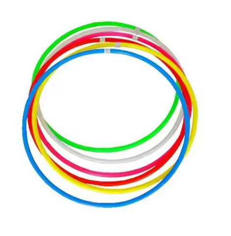 Latest Flexible ( 60 Cm/65cm/70cm/75cm/80cm ) Hula Yoga Hoops Slimming Gym Circle Available Customiz