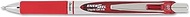 Pentel Bl77b Energel Rtx Retractable Liquid Gel Pen.7Mm, Black/Gray Barrel, Red Ink