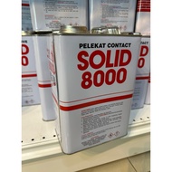 SOLID 8000 GAM PEREKAT Contact Adhesives Soils 8000 Glue 3KG Formica Glue