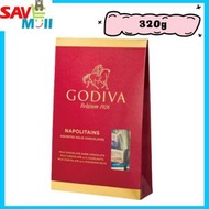 GODIVA - Godiva Napolitains 精選朱古力禮盒 320g, 平行進口, 食用期 2026.08.26