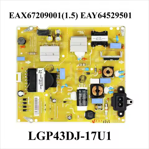 Original EAX67209001(1.5) EAY64529501 LGP43DJ-17U1 Power Supply Board is for 43UM6910PUA 43UM6950DUB