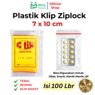 Plastic Clips Size 7x10 (100 pcs) Zipper Ziplock Plastic Medicine Chili Sauce Pickles 10x7