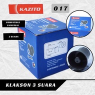 Kazito 3-voice TOA Horn TOURING Siren Horn POLICE And AMBULANCE