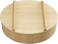 Yamashita Kogei 522473 Sushi Tool, Natural, Approx. φ22.0 x H7.5 inches (56 x 19.1 cm), Made in Japa