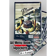 East-File Menu Book File Folder Display Holder A4 MB110C 10pocket / MB114C 14pocket