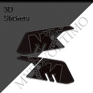 ค่าเริ่มต้น🧡🧡ที่จับถังเชื้อเพลิงรถมอเตอร์ไซค์ NX400 NX500 3D สติ๊กเกอร์ป้องกันชุดสำหรับฮอนด้า NX 400