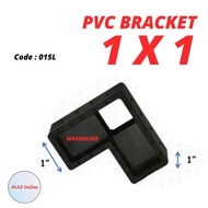 aluminum PVC Bracket 1" X 1" Inner Corner Hollow Bracket Code 015L