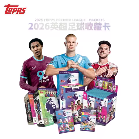 Topps 2026 Premier League Packets Soccer Collectible Trading Cards Autographs Chrome King Inserts Co