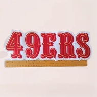 49ers Embroidered Big Logo Patch
