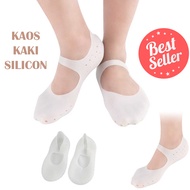 Soumit Kaos Kaki Sepatu Shock Absorb Silicone Gel Anti Slip 2PCS MJ004 Kaus Kaki Kaoskaki Kauskaki P