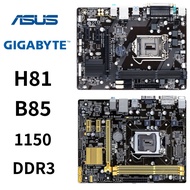 ASUS Gigabyte Second-Hand LGA-1150-Pin H81 Z87 Z97 B85m Desktop DDR3 Computer Disassembly Motherboar