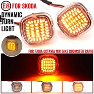 High quality For Skoda Fabia Octavia Mk1 Mk2 Roomste Dynamic Side Marker Light LED Turn Signal Seque
