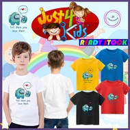 🔥Premium Cotton🔥 Among Us Tshirt Kid / Tshirt Kids Boy / Baju Budak Lelaki / Tshirt Kids Girl / Baju