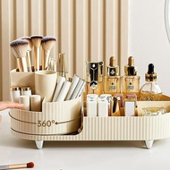 (BOW) Cosmetic Storage Box with 5 360 Rotating Slots + 4 Makeup Storage Slots