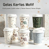 Double Wall Paper Cup Coffee Cup 8oz 12oz 16oz |Thick Papercup | Food Grade | Heat & Cold Resistant 