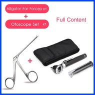 Ear Pick Ear Endoscope Earwax Remover Hartman Micro Alligator Crocodile Nose Operational Forcep Otos