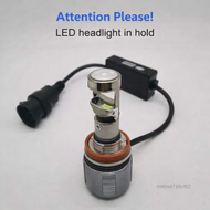 H4 H7 H11 9005 9006 Mini Fisheye Bifocal Motorcycle External Headlight Lens