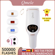 Qmele 4 In1เครื่องกำจัดขน IPL Body บิกินี่ Trimmer สำหรับผู้หญิงไฟฟ้า500000 Pulse LCD ถาวรเครื่องกำจัดขนด้วยเลเซอร์ Standard version auเสียบ