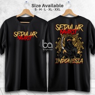 Kaos Sedulur Ngarit Indonesia Tukang Ngarit Arit Sakti Tshirt Distro Cotton Combed 30s Bungkusaja A1