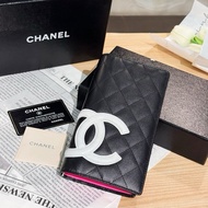 Chanel 香奈兒康鵬對折長錢包 配件盒子~