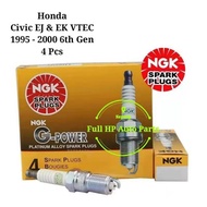 NGK G-Power Platinum Spark Plug for H/D Civic VTEC EK & EJ (6th Gen) 1995-2000