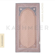 Kashmeer Foldable Travel Prayer Rug - Ahava Almond