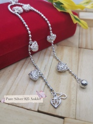 Anklet Silver 925 /Gelang Kaki Perak 925