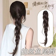 Wig Braids Drawing Fishtail Braids Low Tie Lazy Clamping Twist Braids Long Braids Braided Wig Braids