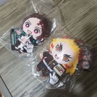 全新日版 煉獄杏壽郎 炎柱 震震 便當 炭治郎 茶茶丸 毛公仔 掛件