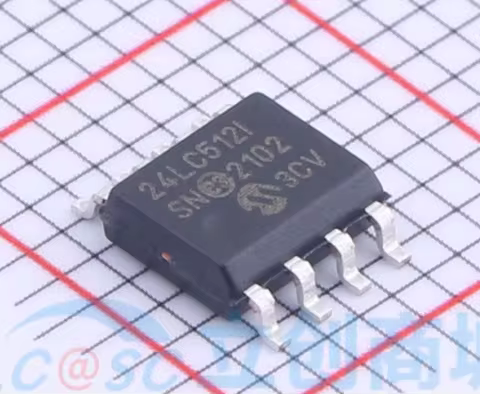15PCS 24LC512-I/SN SOP-8 100% New original Chipset IC Electronic Component SMD